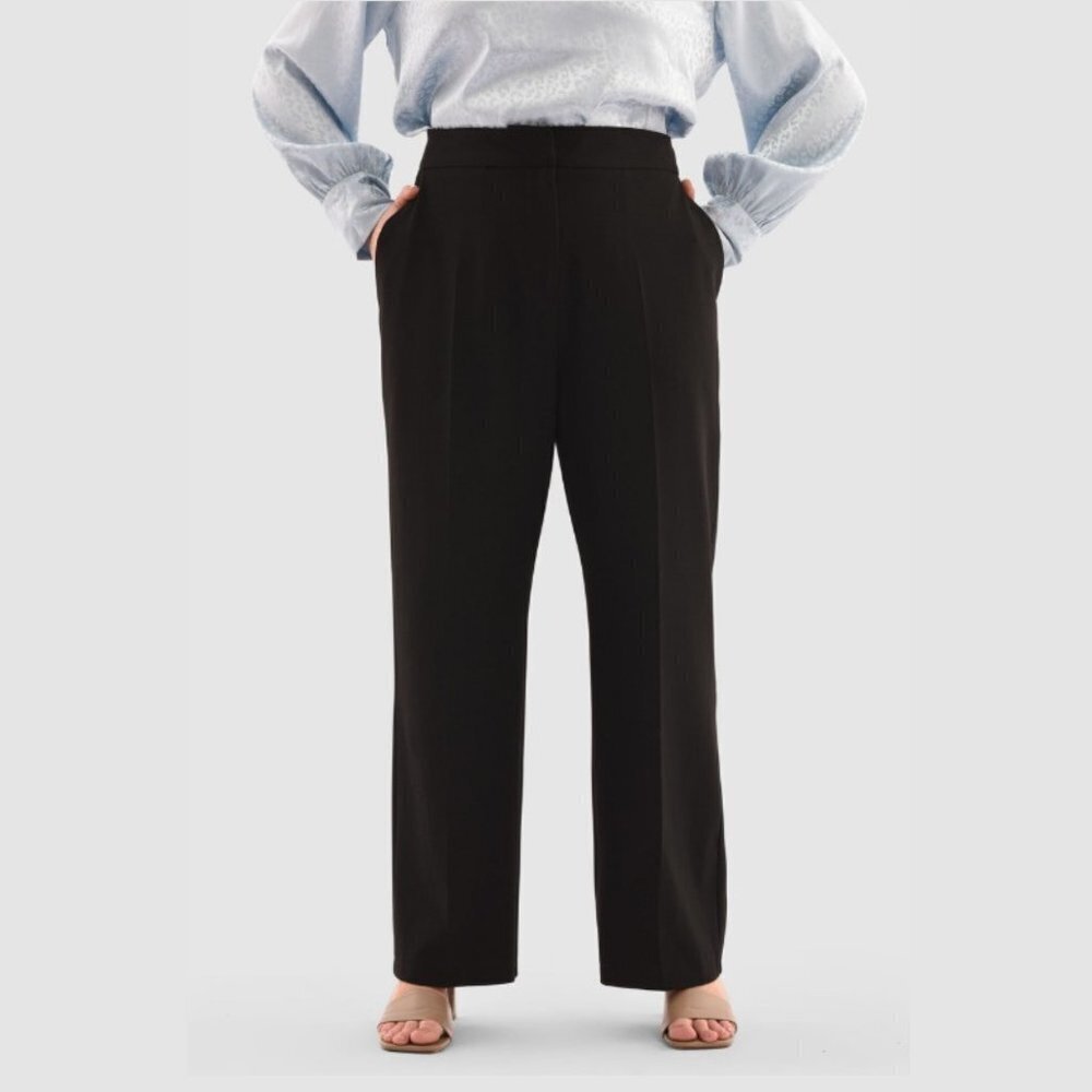 Closet Women's Curves Straight Leg Trouser -  14